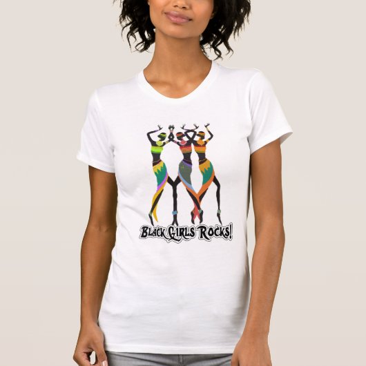 ブラックガールズロック！ Tシャツ (正面)