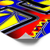 ブラックガールズ魔法ポスター ポスター (角)