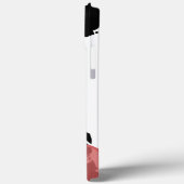 ブラックガールビッグアフロピンクサングラス Case-Mate iPhoneケース (裏面 / 左)