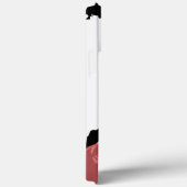 ブラックガールビッグアフロピンクサングラス Case-Mate iPhoneケース (裏面 / 右)