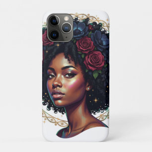 ブラックガールマジック アフロディーバ iPhone 11 PROケース