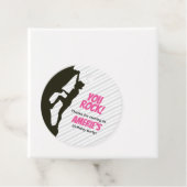 ブラックガールロック登山誕生日 フェイバータグ (インサイチュ)