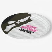 ブラックガールロック登山 ペーパープレート (アングル)