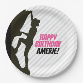 ブラックガールロック登山 ペーパープレート