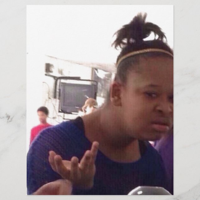 ブラックガール何ミーム (正面)