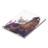 ブラックガール何ミーム ノートパッド (回転)