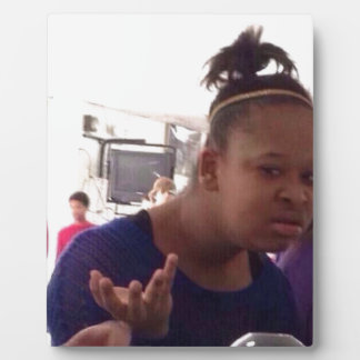 ブラックガール何ミーム フォトプラーク