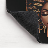 ブラックガール神は私はブラックメラニン歴史モンであると言う マウスパッド (コーナー)