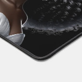 ブラックガール魔法クイーンメラニン女性シスタクイーンズ デスクマット (コーナー)