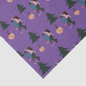 ブラックガール魔法クリスマスラッピング紙 薄葉紙 (詳細)