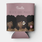 ブラックガール魔法ブラックウィメンシスターフレンズ 缶クーラー (正面)