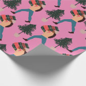 ブラックガール魔法ホリデイ ラッピングペーパー (角)