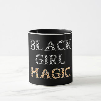 ブラックガール魔法マグ マグカップ
