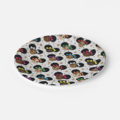 ブラックガール魔法メラニンフレンズパーティープレート ペーパープレート (アングル)