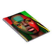 ブラックガール魔法メラニンポピンジュネククイーン ノートブック (右側)