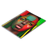 ブラックガール魔法メラニンポピンジュネククイーン ノートブック (左側)