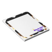 ブラックガール魔法付箋 ノートパッド (アングル)