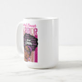 ブラックガール魔法誕生日シスタメラニンウーマン コーヒーマグカップ (正面左)