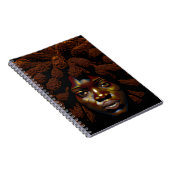 ブラックガール魔法誕生日シスタメラニンウーマン ノートブック (右側)