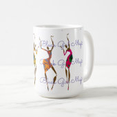 ブラックガール魔法 コーヒーマグカップ (正面右)