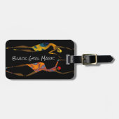 ブラックガール魔法 – ブラックガールズロック ラゲッジタグ (正面横)