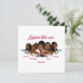 ブラックガール魔法，メラニンのポップピン，シエスタ，ブラウンスキー シーズンカード (スタンド正面)