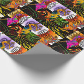 「ブラックガール魔法」 ラッピングペーパー (角)