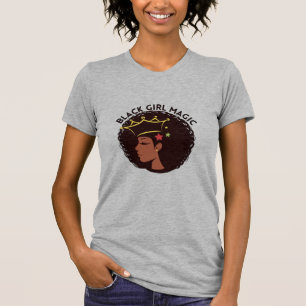 ブラックガール魔法 Tシャツ