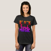 ブラックガール魔法Tシャツ Tシャツ (正面フル)