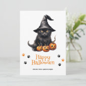 ブラックキッテンジャックO'ランタンハッピーハローウィンカード シーズンカード (スタンド正面)