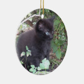 ブラックキットンオーナメント セラミックオーナメント (右)