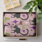 ブラックキャッツスパイダーズライムウィッチズブーツハロウィーン 薄葉紙 (ギフト)