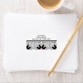 ブラックキャッツ万華鏡のように千変万化するパターンラベル ラベル (インサイチュ)