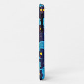 ブラックキャッツ踊りムーンライトのルイワーイン Case-Mate iPhoneケース (裏面/左)