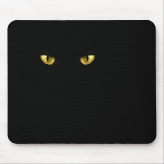ブラックキャットアイズマウスパッド マウスパッド