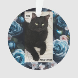 ブラックキャットアクリルオーナメントマイオウィカタマス オーナメント