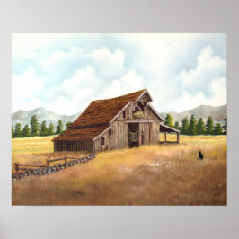 ブラックキャットアットザカントリーバーン ポスター