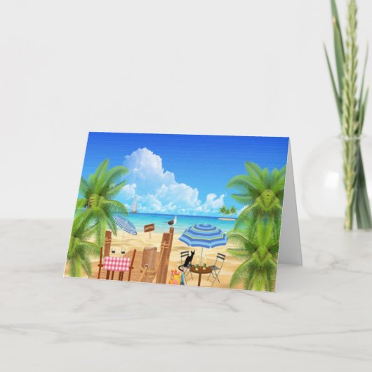 ブラックキャットアットザビーチ シーズンカード (正面)