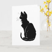 ブラックキャットアレキサンドレスティインレン カード (黄色い花)