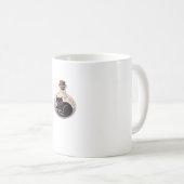 ブラックキャットインポーションクラシックボトルTシャツ コーヒーマグカップ (正面右)