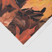 ブラックキャットイン紅葉1デコページ紙 薄葉紙 (詳細)