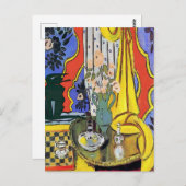 ブラックキャットオンソファ ポストカード (正面/裏面)