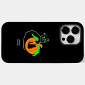 ブラックキャットカボチャApple iPhone 14 Pro Maxケース Case-Mate iPhoneケース (裏面 (横))