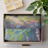 ブラックキャットカラフルワイルドフラワーデコップ 薄葉紙 (ギフト)