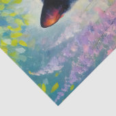 ブラックキャットカラフルワイルドフラワーデコップ 薄葉紙 (詳細)