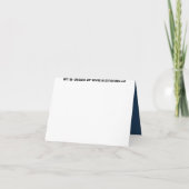 ブラックキャットカードカスタムハローウィンパーティ招待状 招待状 (裏面)