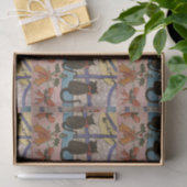 ブラックキャットクリスマスティッシュペーパー 薄葉紙 (ギフト)