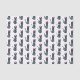 ブラックキャットクリスマスティッシュペーパー 薄葉紙