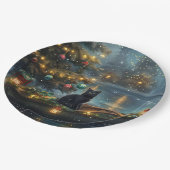 ブラックキャットクリスマスフェスティバル航海 ペーパープレート (アングル)