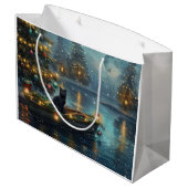 ブラックキャットクリスマスフェスティバル航海 ラージペーパーバッグ (裏面アングル)